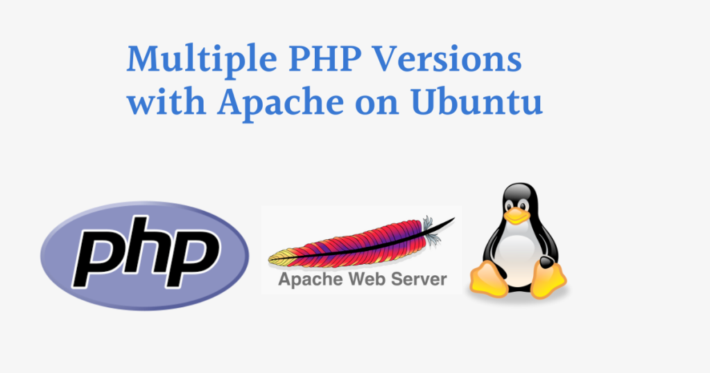 multiple php with apache2