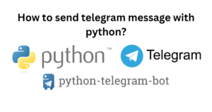 How to send telegram message with python?